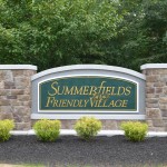 Summerfields Friendly Village Entry Sign